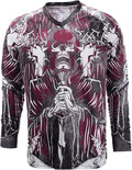 PSPORT Men's Motocross Jersey Long Sleeve Motocross Shirt Men Mountain Dirt Bike Jersey Downhill Riding Racing Clothing Tops