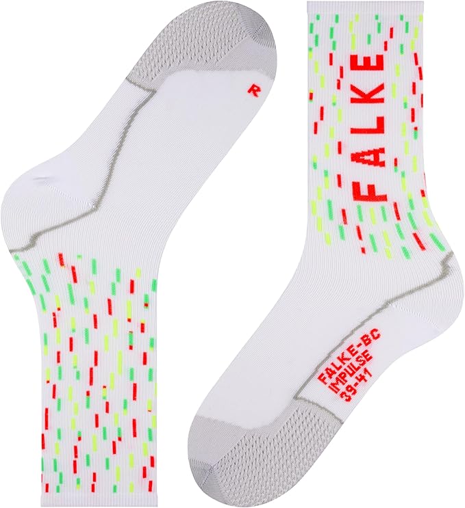 FALKE Unisex BC Impulse Peloton Cycling Socks, 1 Pair