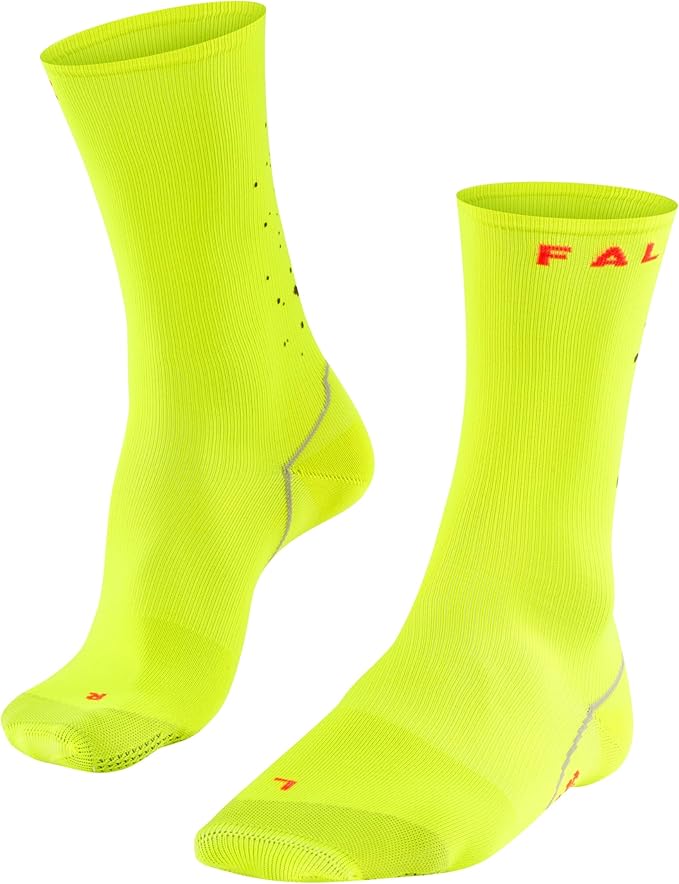 FALKE Unisex BC Impulse Reflective Cycling Socks, Lightweight, 1 Pair