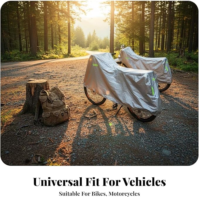 Cycle Cover Resistant Bike Cover Foldable Weather-Resistant Bike Protector for Commuters , 27-275 Inch Thick