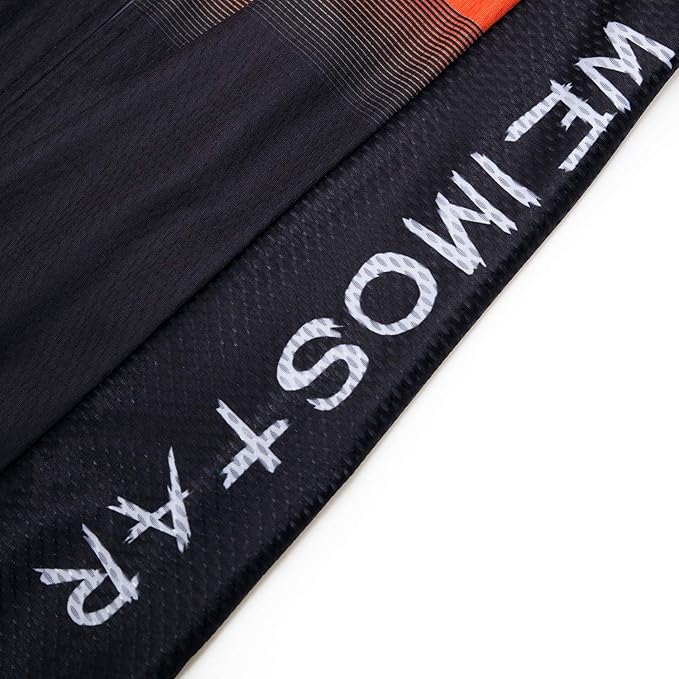Cycling Jersey Short Sleeve USA Style Bike Tops with Pocket Reflective Stripe