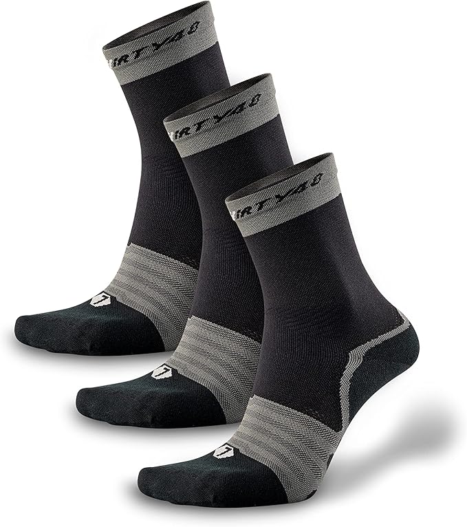 Thirty48 Cycling Socks with S.Café Fabric, Odor Resistant, UV Protection, Quick Drying