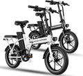 WINDHORSE 16" Folding Electric Bike for Adults, 630W Peak Electric Bicycle, 20MPH, 20-35 Miles Range, 288Wh Removable Battery, UL2849 Certified Commuter Ebike