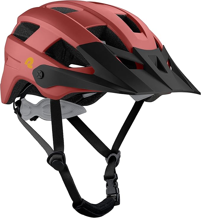 Retrospec Rowan Mountain Bike Helmet with Adjustable ErgoKnob Fit System - 14 Ventilation Ports, Removable Visor & EPS Foam Interior - Lightweight MTB Protection