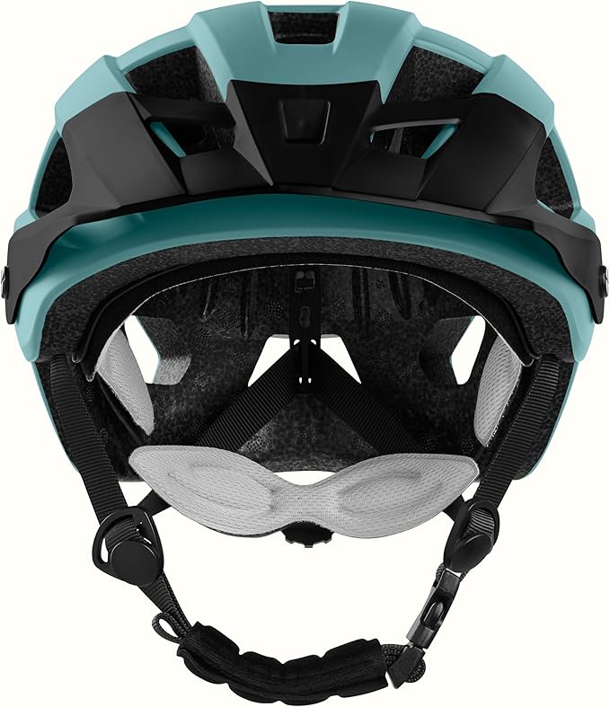 Retrospec Rowan Mountain Bike Helmet with Adjustable ErgoKnob Fit System - 14 Ventilation Ports, Removable Visor & EPS Foam Interior - Lightweight MTB Protection