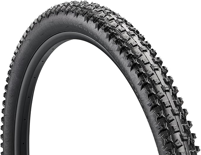 Schwinn Replacement Bike Tire, Folding Kevlar Puncture Guard Tire, Steel Bead Construction, Replacement for Mountain, Hybrid or Cruiser Bicycles