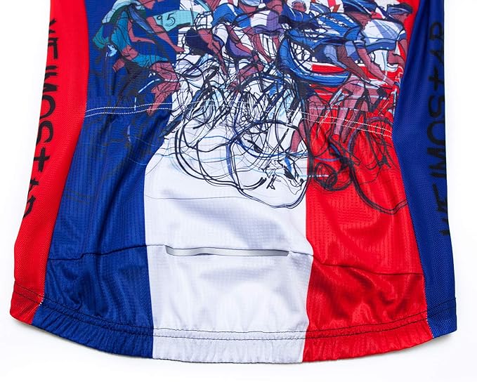 Hotlion Men's Cycling Jersey Sets Gel Pad Summer Bike Clothing Suit Breathable Bike Clothes with 3 Rear Pockets