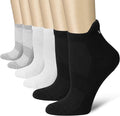 QUXIANG Compression Socks for Women & Men Circulation 3/6/7 Pairs Arch Ankle Support 15-20 mmHg Best for Running Cycling