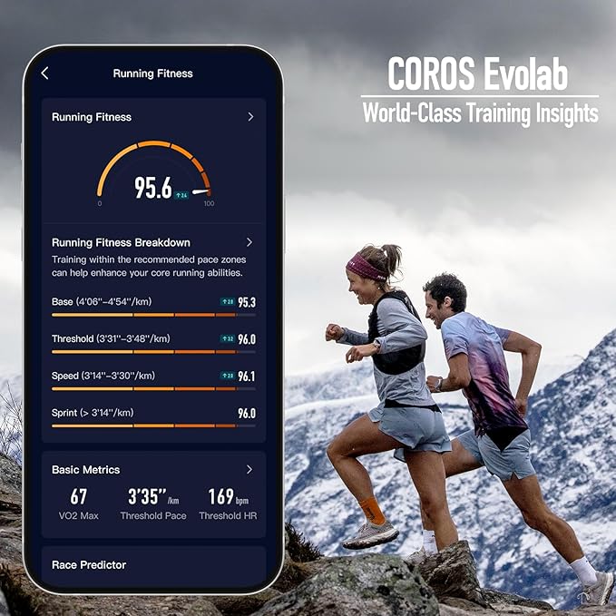 COROS APEX 2 Series Outdoor GPS Watch, 1.2" Sapphire Titanium, On-Wrist Navigation, Offline Maps, Heart Rate Monitor, Track Sleep, Running, Biking, Skiing, Climbing (APEX 2, Grey)