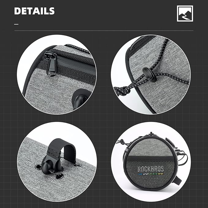 ROCKBROS ROAD TO SKY Bike Handlebar Bag Bicycle Front Bag Bag Storage Bag Lightweight & Sturdy Bicycle Handlebar bag for Road Mountain Bike 2L