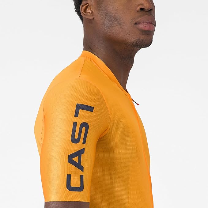 CASTELLI Men’s Entrata Apex Jersey, Breathable, Moisture-Wicking Cycling Jersey with Pockets for Everyday Road Performance