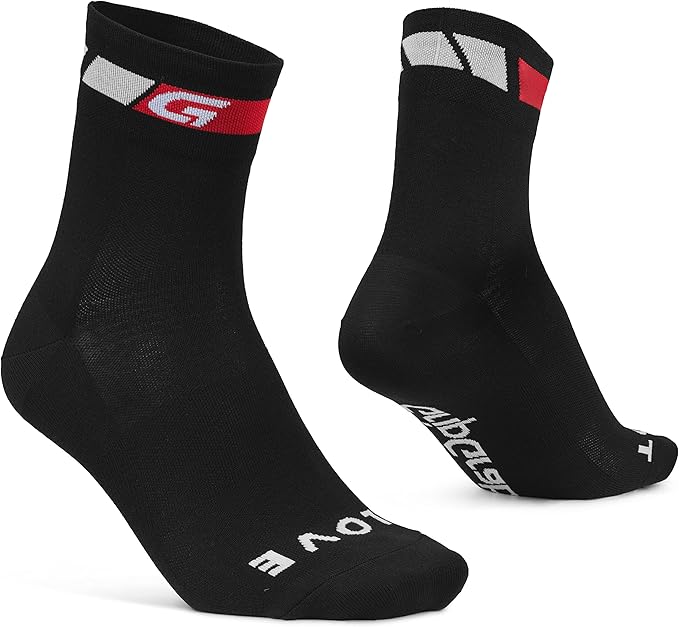 GripGrab Classic Regular Cut Summer Cycling Socks Single & Multipack Coolmax Bicycle Socks for Spinning Indoor Biking