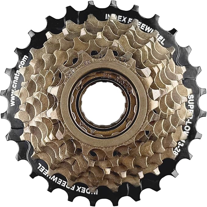 VERKSTAD 7/8 Speed Freewheels 14-32T/14-28T/13-32T/13-28T Bike Freewheel Threaded Type Cycling Replacement Part for Mountain Bike Road Bike