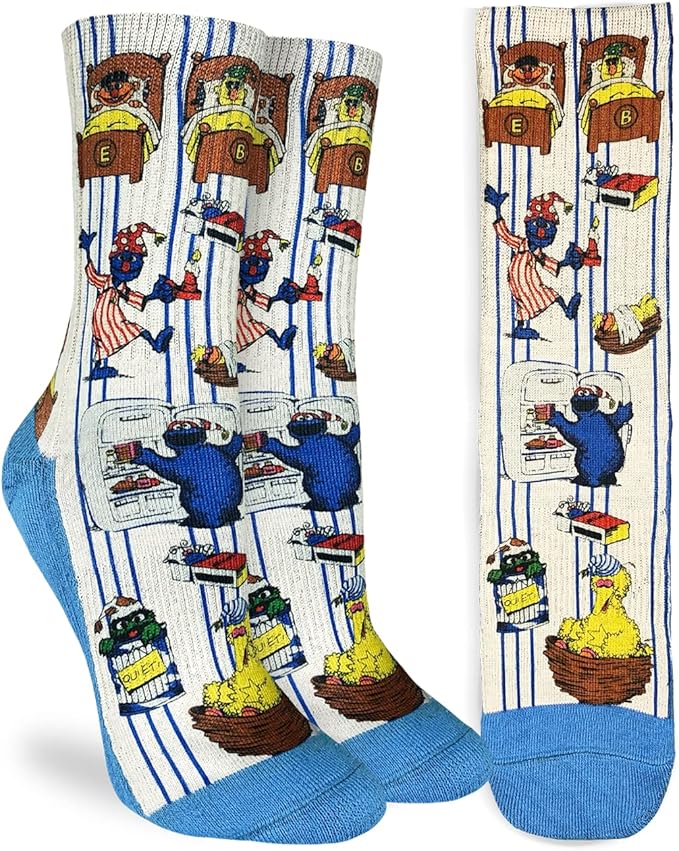 Good Luck Sock Novelty Crew Socks for Adults - For Men, Women and Teens