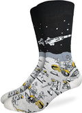Good Luck Sock Novelty Crew Socks for Adults - For Men, Women and Teens