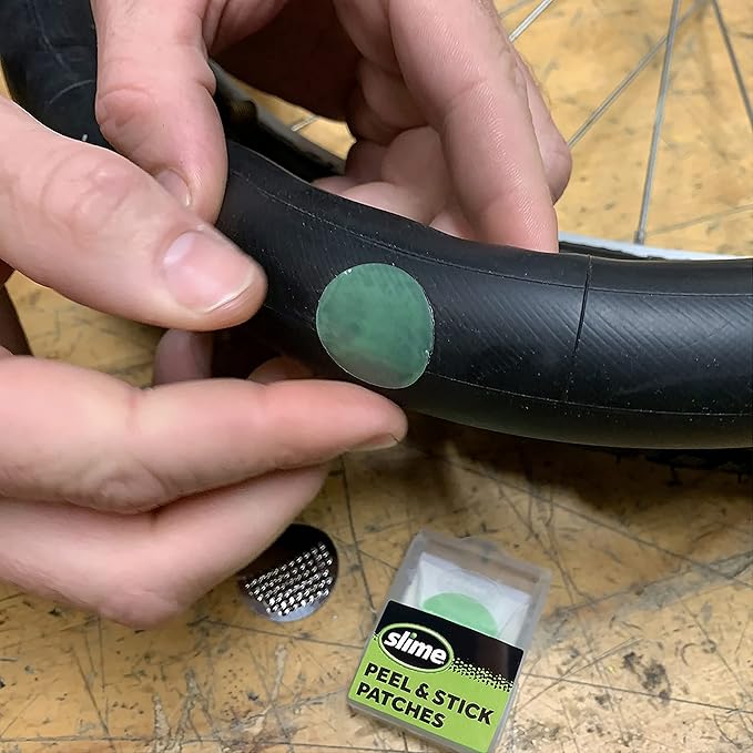 Slime 20482 Tire Tackle: Bike Tube Repair & Maintenance Kit, 33 Pieces