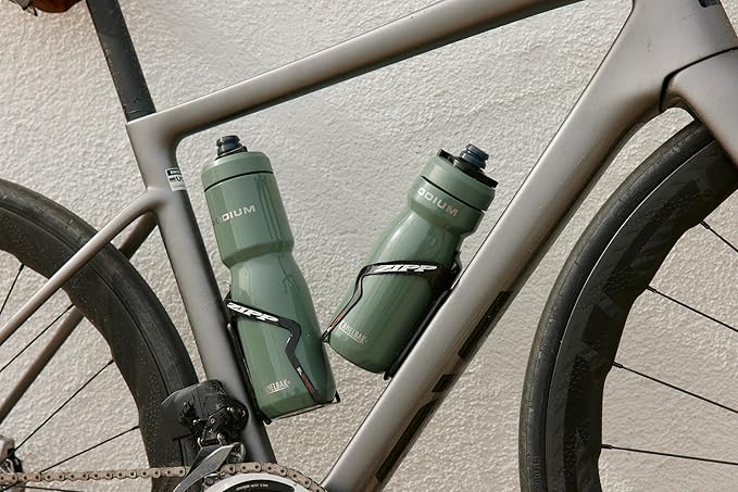 CamelBak Podium Steel Insulated Stainless Steel Bike Water Bottle Black, 22oz