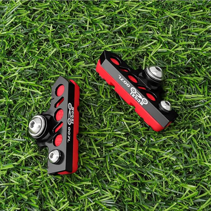 Bicycle C Caliper Extended Brake Pad (Set of 2) Bike Wear-Resistant Replaceable Aluminum Alloy Rim Brake for Road Bike,MTB,Folding Bike