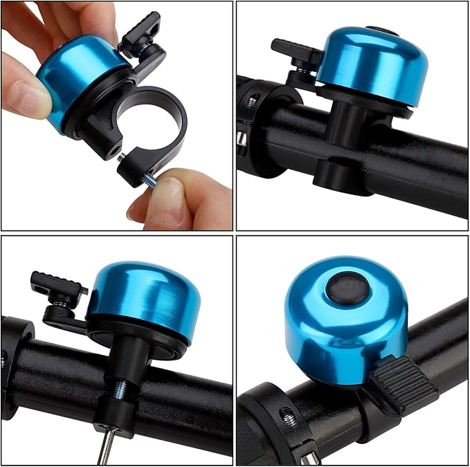 Bike Bell Bicycle Bell Crisp Sound for Adults Kids Boys Girls