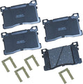 Bendix Premium SBC1576 Ceramic Front Brake Pads for Hyundai Equus 2016-2012, Kia K900 2017-2015