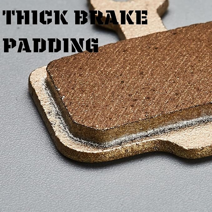 2 Pairs Disc Brake Pads for Sram Avid Elixir 1 3 5 7 9 R ER CR Mag Level TL T Sram XX X7 X9 XXWC DB1 DB3 DB5(Resin,Semi-Metallic,Sintered Metal)
