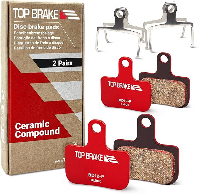 TOP BRAKE Disc Bike Brake Pads Compatible with SRAM Level Ultimate/T/TL/TLM B1, Force eTap AXS, Red eTap AXS (Gen. 2) | MTB eMTB Gravel Cross-Country(XC) Racing Trail