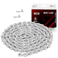 BUCKLOS 6/7/8/9/10/11/12 Speed Bike Chain, High Performance Lightweight Bicycle Chains for Road Bike/Mountain Bike/Ebike,Compatible with Shimano, SRAM, Campagnolo Silver/Gold