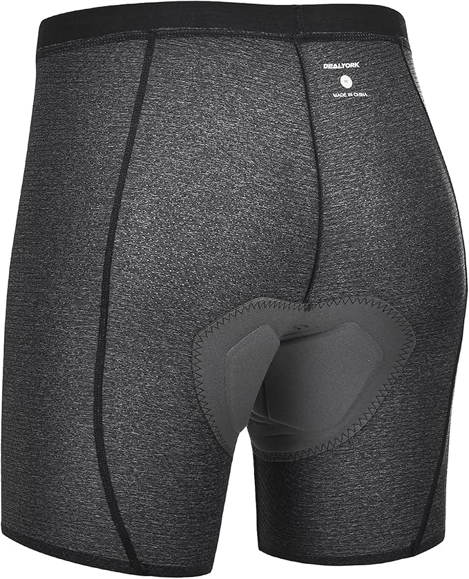 Padded Cycling Shorts Men's Cycling Underwear with 3D Padding Biking Bicycle Shorts Shock Absorb Comfortable Lightweight