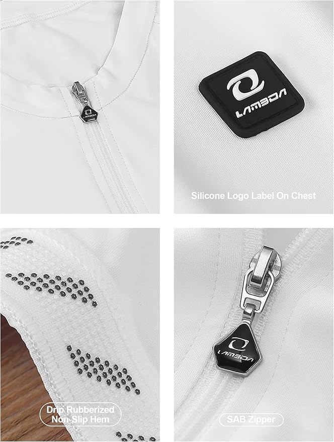 LAMEDA Mens Cycling Jersey Short Sleeve Biking Shirt with 3 Rear Pockets Moisture Wicking Breathable Quick Dry Bicycle Jersey