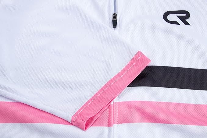 Coconut Ropamo CR Mens Cycling Jersey Short Sleeve Road Bike Shirt with 3+1 Zipper Pockets Breathable Quick Dry