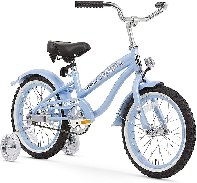 Firmstrong Girl s Bella Bicycle with Training Wheels