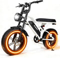 V100/V200 1500W Peak Electric Bike for Adults, 28MPH 48V13&20.8 Ah Removable Battery, 16/20"x4.0" Fat Tire, 7-Speed E-Bike with Dual Suspension – Commuter Ebike for Men & Women