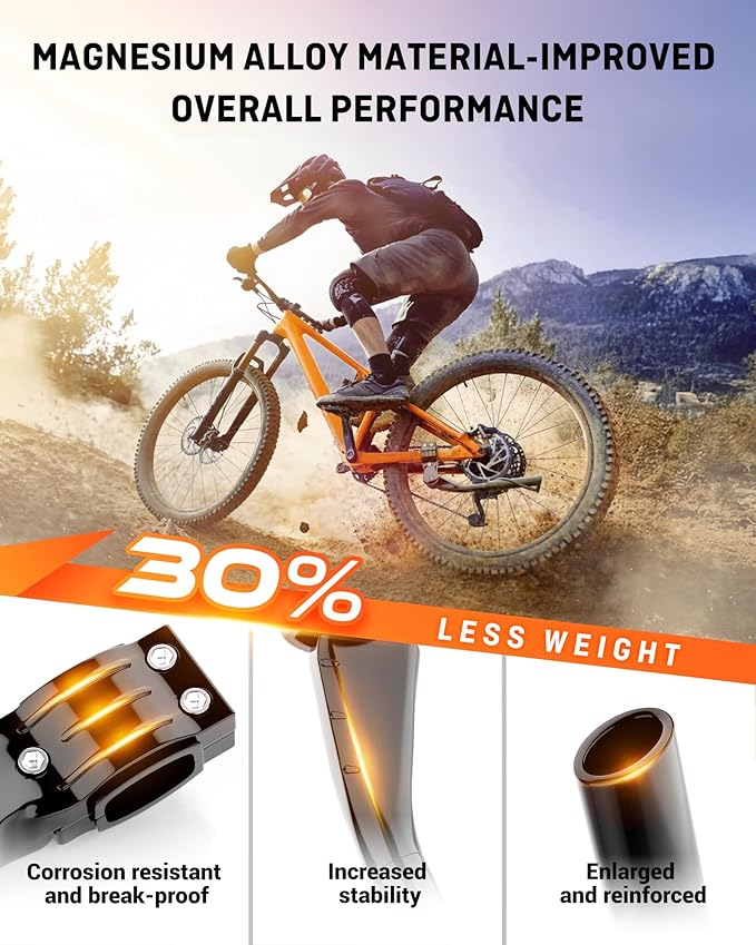 HENMI Bike Kickstand for Adult Bikes,Max Load 99 LBS, Adjustable Bicycle Kickstand for Most 24"-29", Non-Slip Sole, Aluminum Alloy and Magnesium alloy Material, Kickstand for Mountain Bike E-bike
