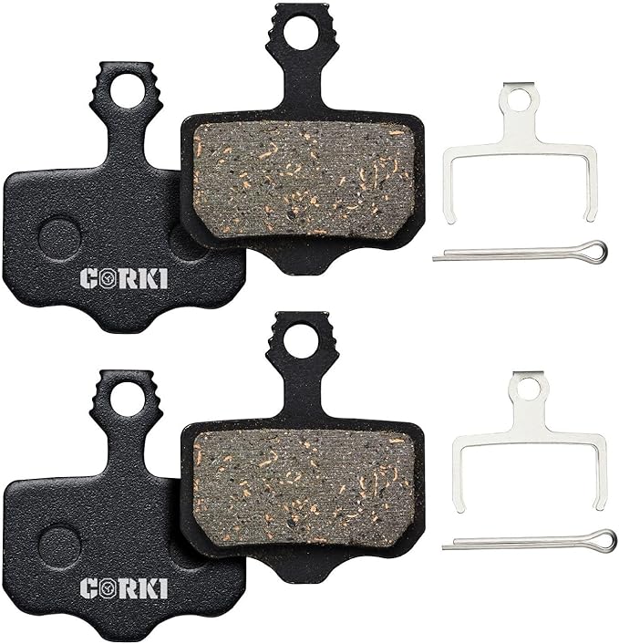2 Pairs Disc Brake Pads for Sram Avid Elixir 1 3 5 7 9 R ER CR Mag Level TL T Sram XX X7 X9 XXWC DB1 DB3 DB5(Resin,Semi-Metallic,Sintered Metal)