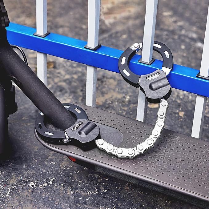 Scooter Lock,Bike Chain Lock,Electric Scooter Locks Anti Theft for Electric Scooter Segway,Ninebot,Xiaomi, Razor and Bicycle Lock Cable Accessories