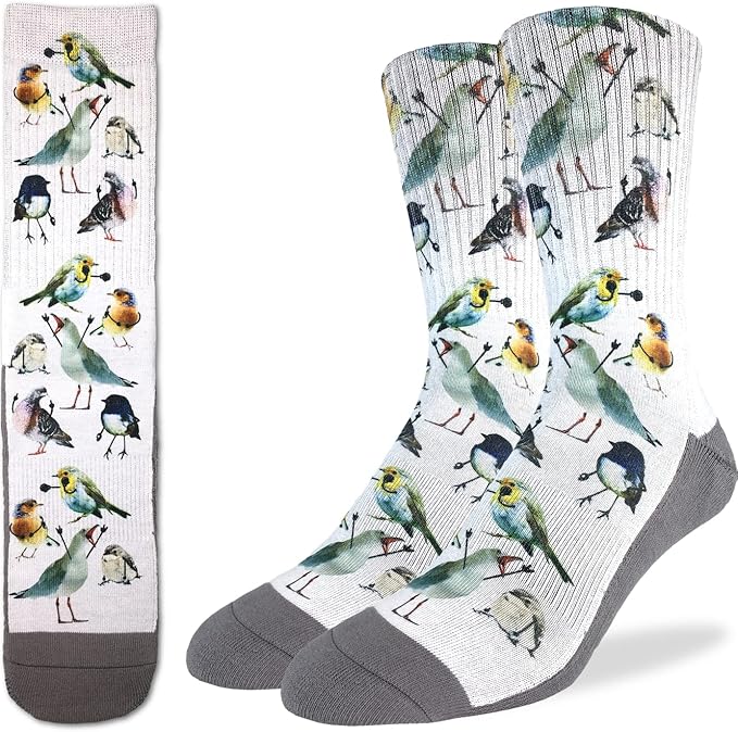 Good Luck Sock Novelty Crew Socks for Adults - For Men, Women and Teens
