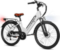 Likebike MY2 Electric Bike for Adults with 1500W Peak Motor,48V 15AH Removable Battery Max 85Miles & 28MPH,26” Electric Mountain Bike with 7 Speed Gear,Front Fork Suspension for Ebike