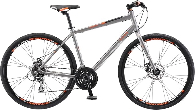 Schwinn Phocus 1.6 Disc Road Bike, 700c Bike for Men and Women, 16-Speed Road Bicycle, Lightweight Aluminum Frame, Alloy Carbon Fork, Disc Brakes, Aerodynamic Riding Position, Bikes for Adults