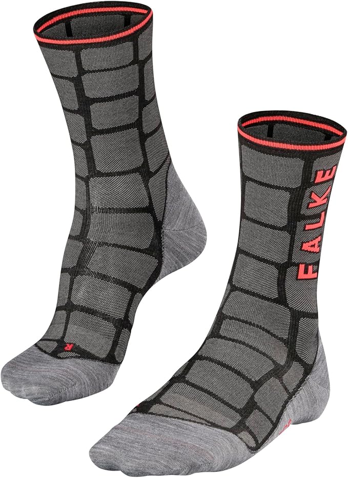 FALKE Unisex BC6 Pro Cobblestone Cycling Socks, 1 Pair