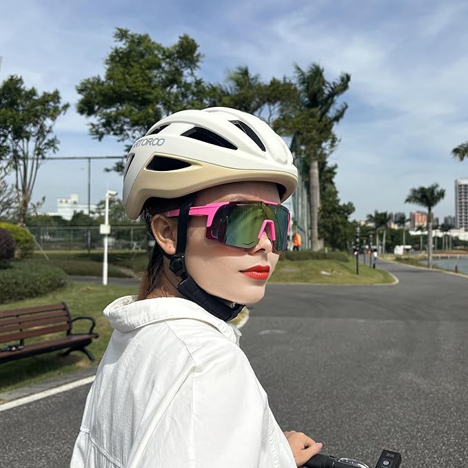 Bike Helmet for Adults-Removable Liners & Size Adjustable- Road Bicycle Helmets in Mountain, for Youth & Adult Men and Female