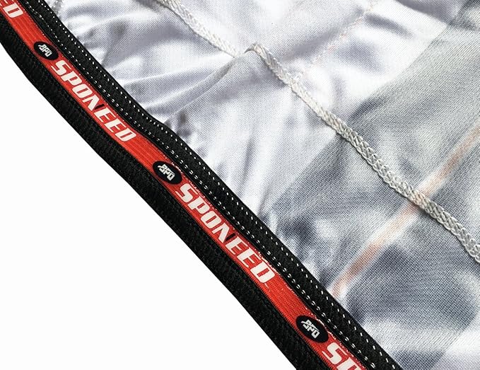 sponeed Men's Bicycle Shirts Long Sleeve Biker Jerseys Full Zipper Winter Cycling Gear Breathable