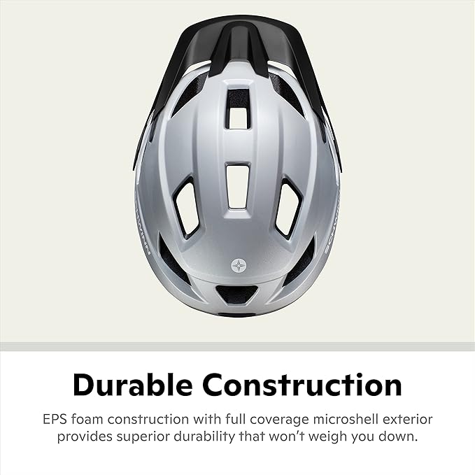 Schwinn Yahara ERT Bike Helmet for Adult Youth Men Women Ages 8 and Up, Can Fit Head Circumference 54-62 cm, with 14 Vents, Removable Visor, and Adjustable Locking Strap