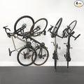 StoreYourBoard SwivelStow Bike Rack Garage Storage Rack 4 Pack - 4 Road & Gravel Bike Wall Mounts - Heavy Duty Bike Hanger - No-Lift Bike Rack Garage Storage Rack - Holds 70 lb Capacity