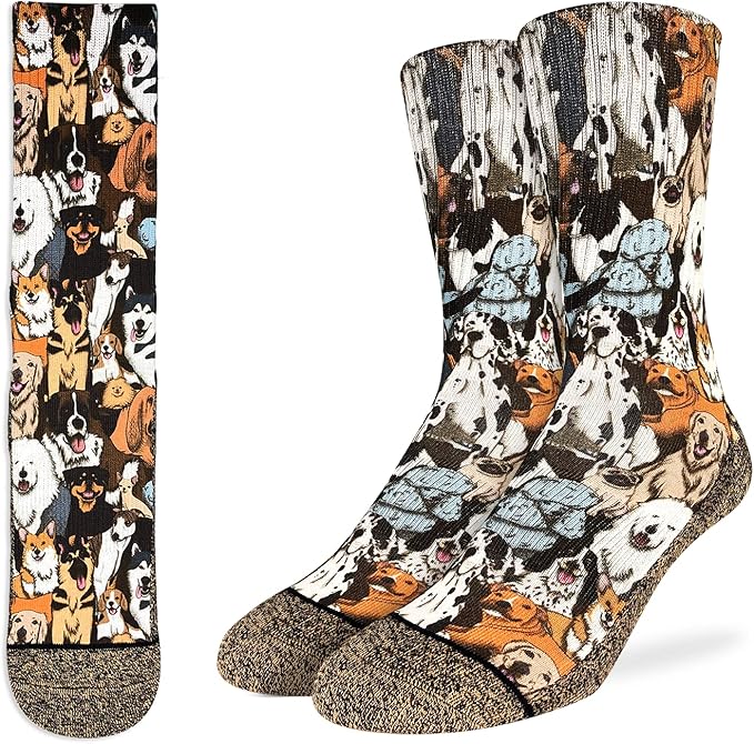 Good Luck Sock Novelty Crew Socks for Adults - For Men, Women and Teens