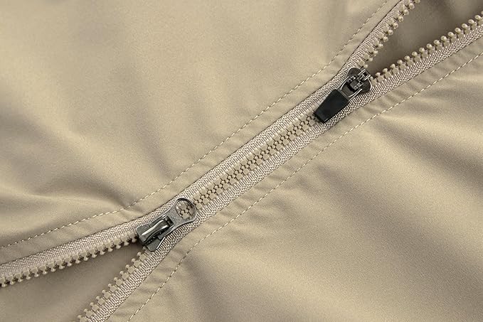 Men's Cycling Jacket Ultra-light Cycling Tops 4 Pockets Windproof Waterproof Bike Windbreaker Double Open Zipper