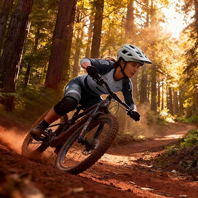 BATFOX NTA 8776 E-Bike & Mountain Bike Helmet for Adults Youth, E-MTB Cycling Helmet for Men Women (52-60CM)