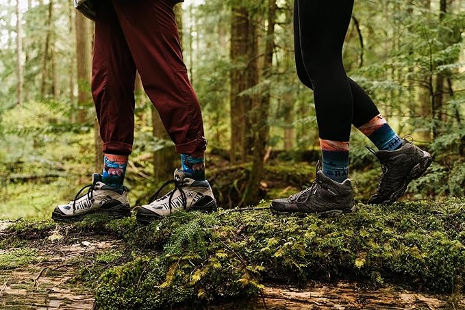 Swiftwick VISION IMPRESSION Crew, National Parks/States Edition, Running, Hiking and Cycling Socks