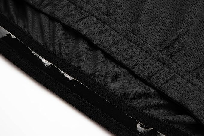 Men's Cycling Jersey Short Sleeves Bike Jersey 1/3 Zipper Solid Color Club Fit, Biking Cycling Shirt Zipper Pocket
