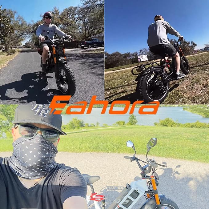 [2026] eAhora Juliet Pro 2 Electric Bike for Adult, 5400W/1200W | Dual Motor | 43Mph/31 Mph | 70Ah/60Ah 200+Miles Long Range | 20 Inch Fat Tire | for Commute | Delivery | Women