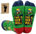 Cycling Socks - Gifts for Cyclists, Mountain Bike Accessories, Bike Socks and Funny Biker Gifts for Men